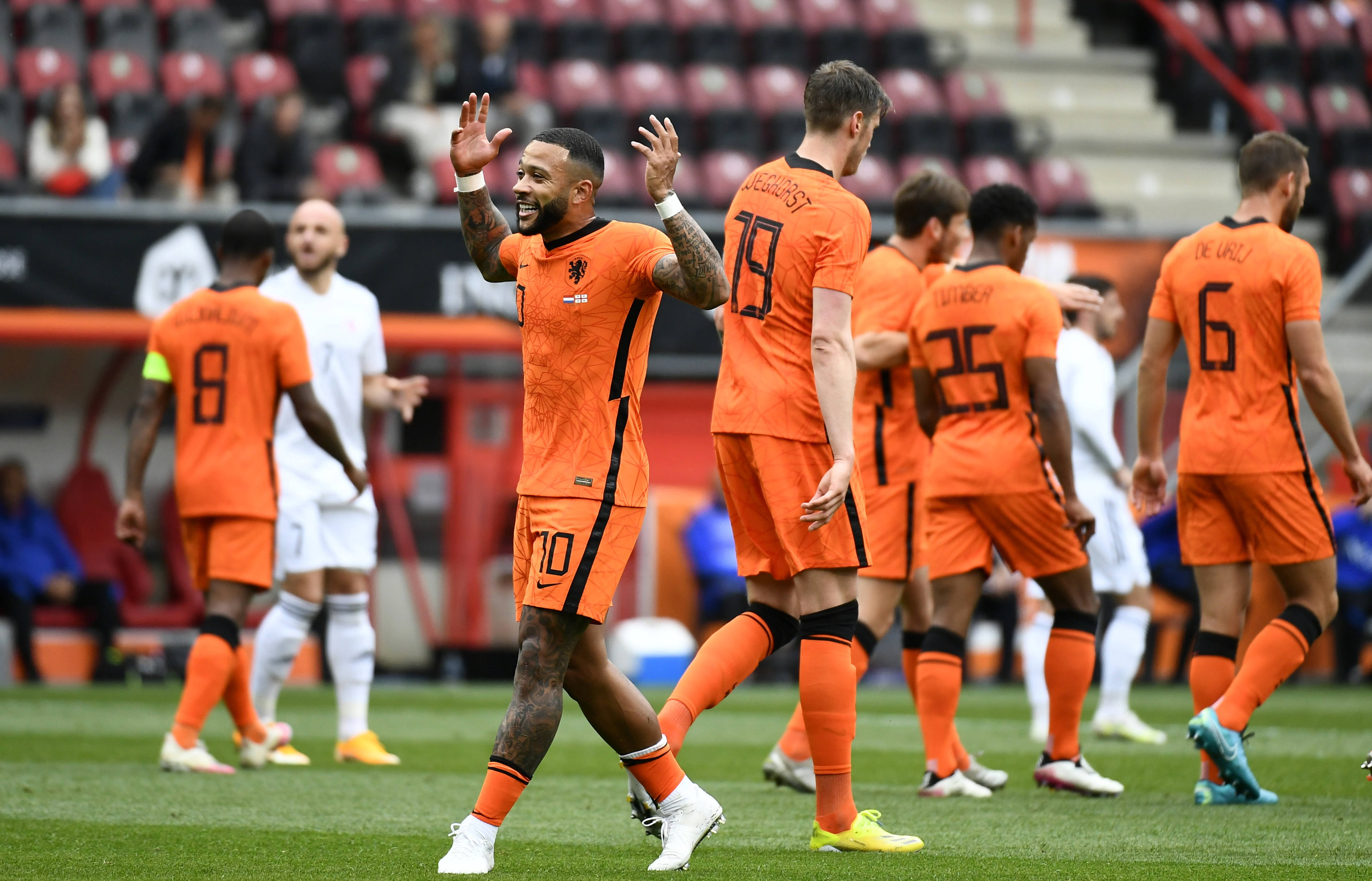 荷兰队将在挪威进行一场紧张对决